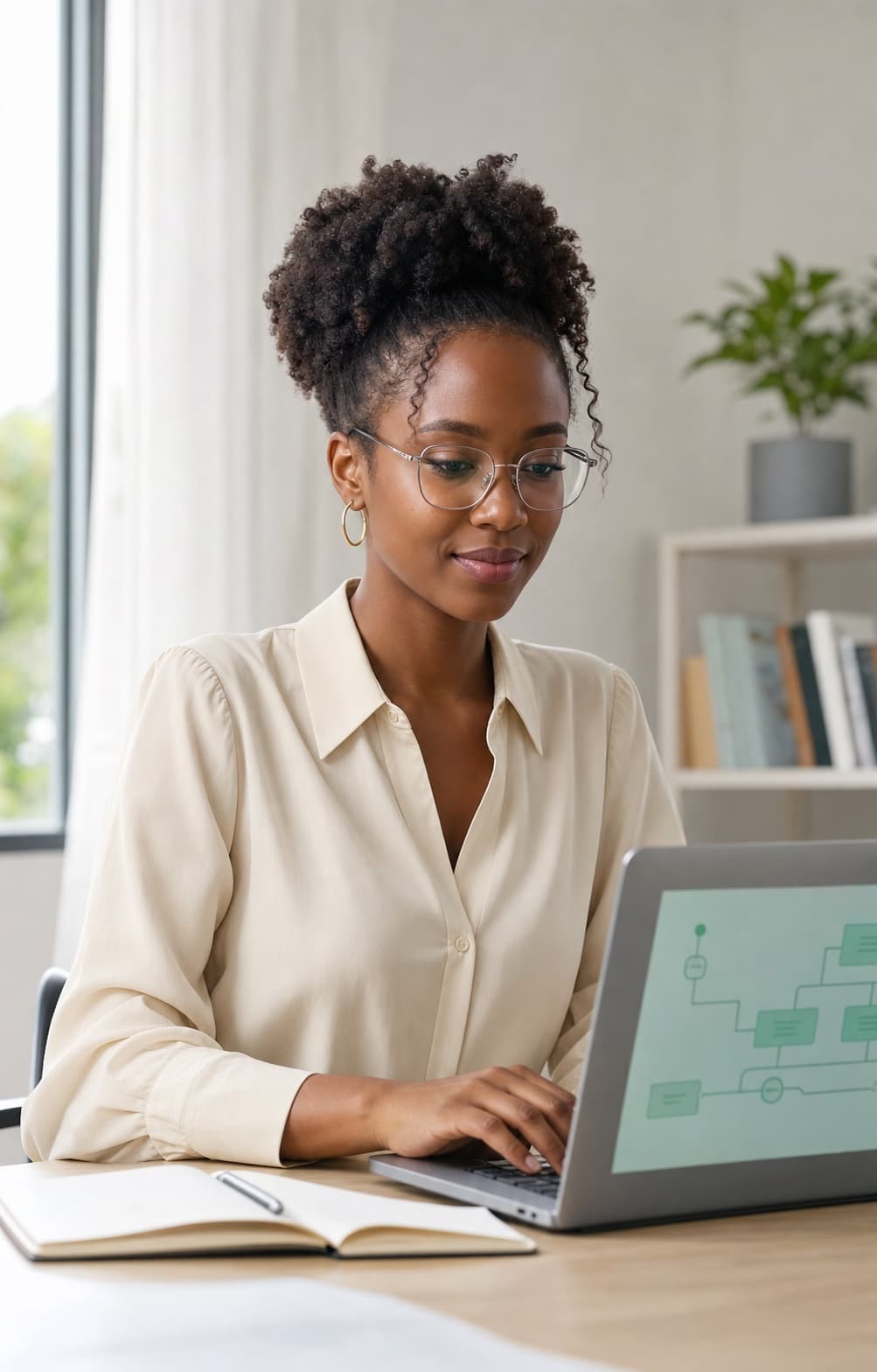 A learner building practical technology and automation skills